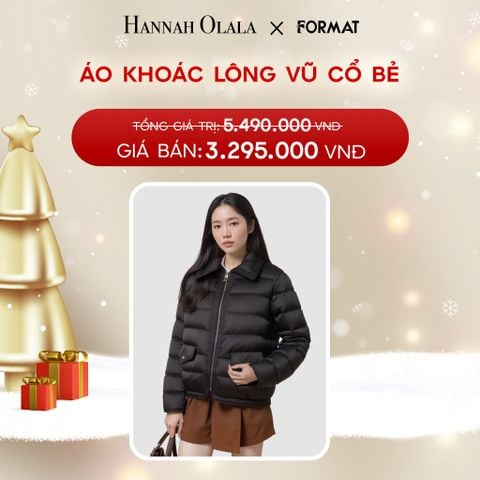  DEAL 8: ÁO KHOÁC LÔNG VŨ CỔ BẺ 
