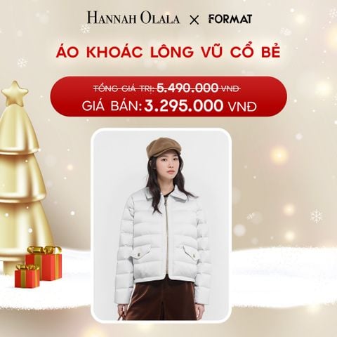  DEAL 8: ÁO KHOÁC LÔNG VŨ CỔ BẺ 