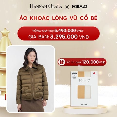  A1513_DEAL 8: ÁO KHOÁC LÔNG VŨ CỔ BẺ 