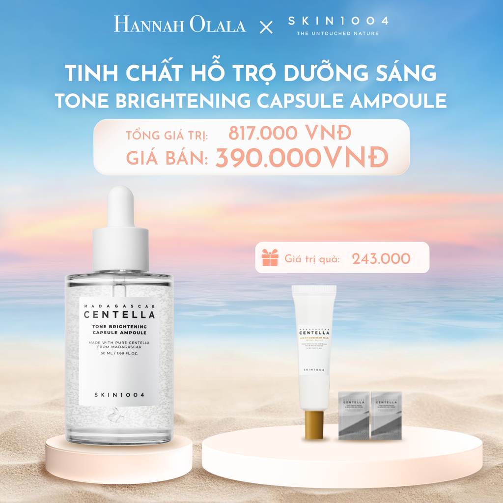  C237_DEAL 4: SKIN1004 TINH CHẤT MADAGASCAR CENTELLA TONE BRIGHTENING CAPSULE AMPOULE 50ML 