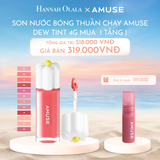  C290_DEAL 2: SON NƯỚC BÓNG THUẦN CHAY AMUSE DEW TINT 4G 