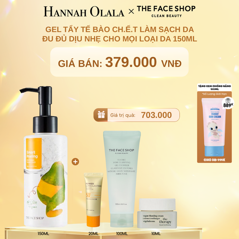  DEAL 12: GEL TẨY TẾ BÀO CH.Ế.T LÀM SẠCH DA ĐU ĐỦ DỊU NHẸ CHO MỌI LOẠI DA 150ML 