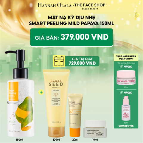  E121_DEAL 9: MẶT NẠ KỲ DỊU NHẸ SMART PEELING MILD PAPAYA 150ML 