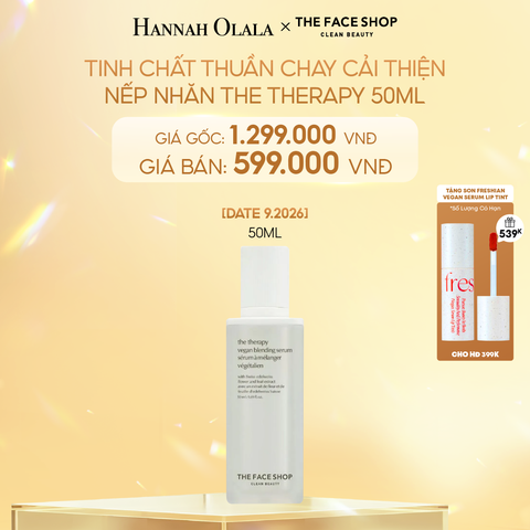  DEAL 2: [DATE 9.2026] Kem Dưỡng The Therapy Vegan Moisture Blending Cream 60ml 