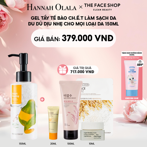  E726: DEAL 10: GEL TẨY TẾ BÀO CH.Ế.T LÀM SẠCH DA ĐU ĐỦ DỊU NHẸ CHO MỌI LOẠI DA 150ML 