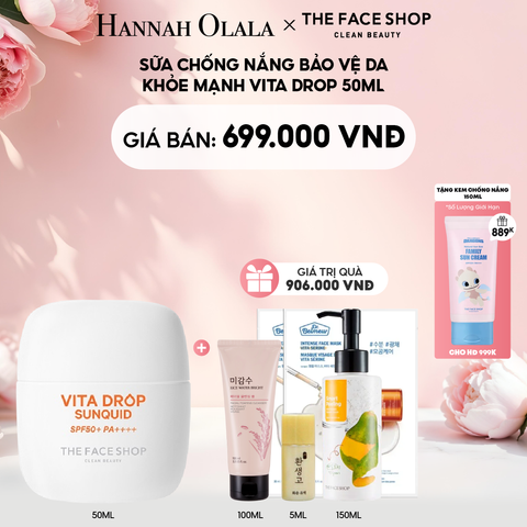  E727: DEAL 11: SỮA CHỐNG NẮNG BẢO VỆ DA KHỎE MẠNH VITA DROP 50ML 