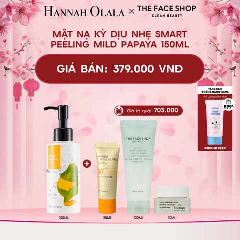  DEAL 11: MẶT NẠ KỲ DỊU NHẸ SMART PEELING MILD PAPAYA 150ML 