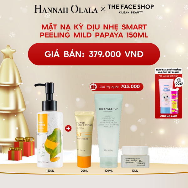  A250_DEAL 12: MẶT NẠ KỲ DỊU NHẸ SMART PEELING MILD PAPAYA 150ML 