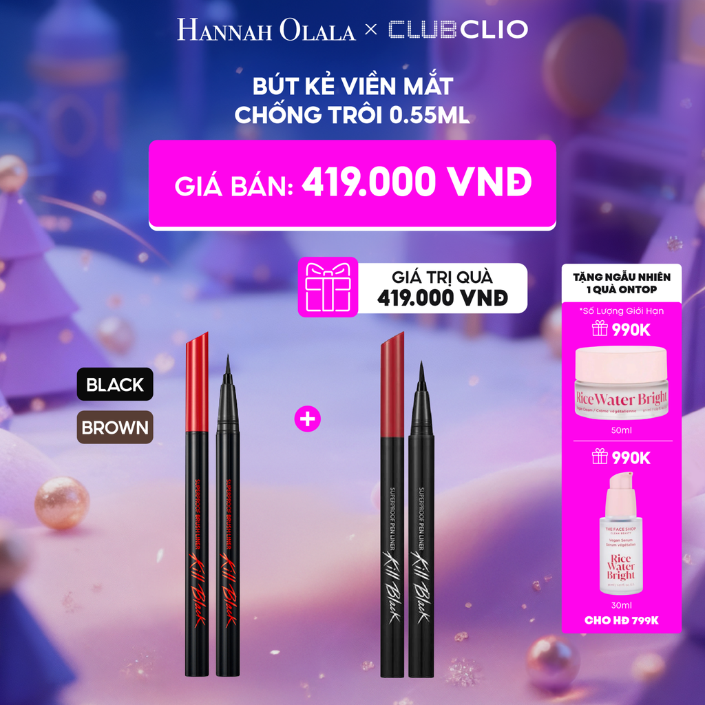  E53_DEAL 7: BÚT KẺ VIỀN MẮT CHỐNG TRÔI 055ML 