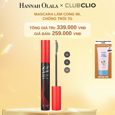  DEAL 7: MASCARA LÀM CONG MI, CHỐNG TRÔI 7G 