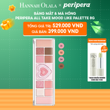  C106_DEAL 2: BẢNG MẮT & MÁ HỒNG PERIPERA ALL TAKE MOOD LIKE PALETTE 8G 
