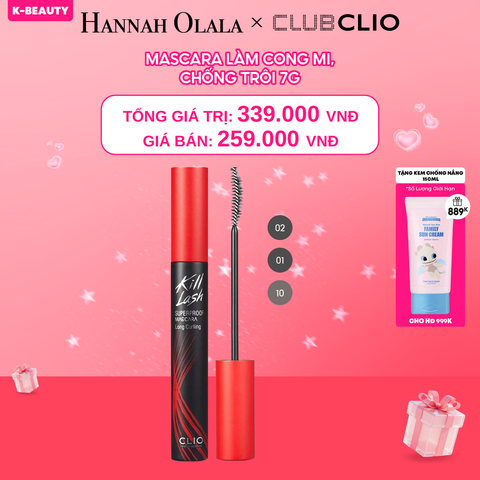  DEAL 7: MASCARA LÀM CONG MI, CHỐNG TRÔI 7G 