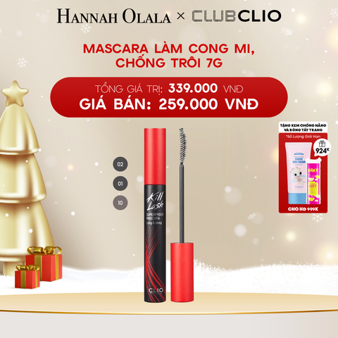  A825_DEAL 6: MASCARA LÀM CONG MI, CHỐNG TRÔI 7G 