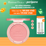  C113_DEAL 4: MÁ HỒNG PERIPERA PURE BLUSHED SUNSHINE 4.2G 