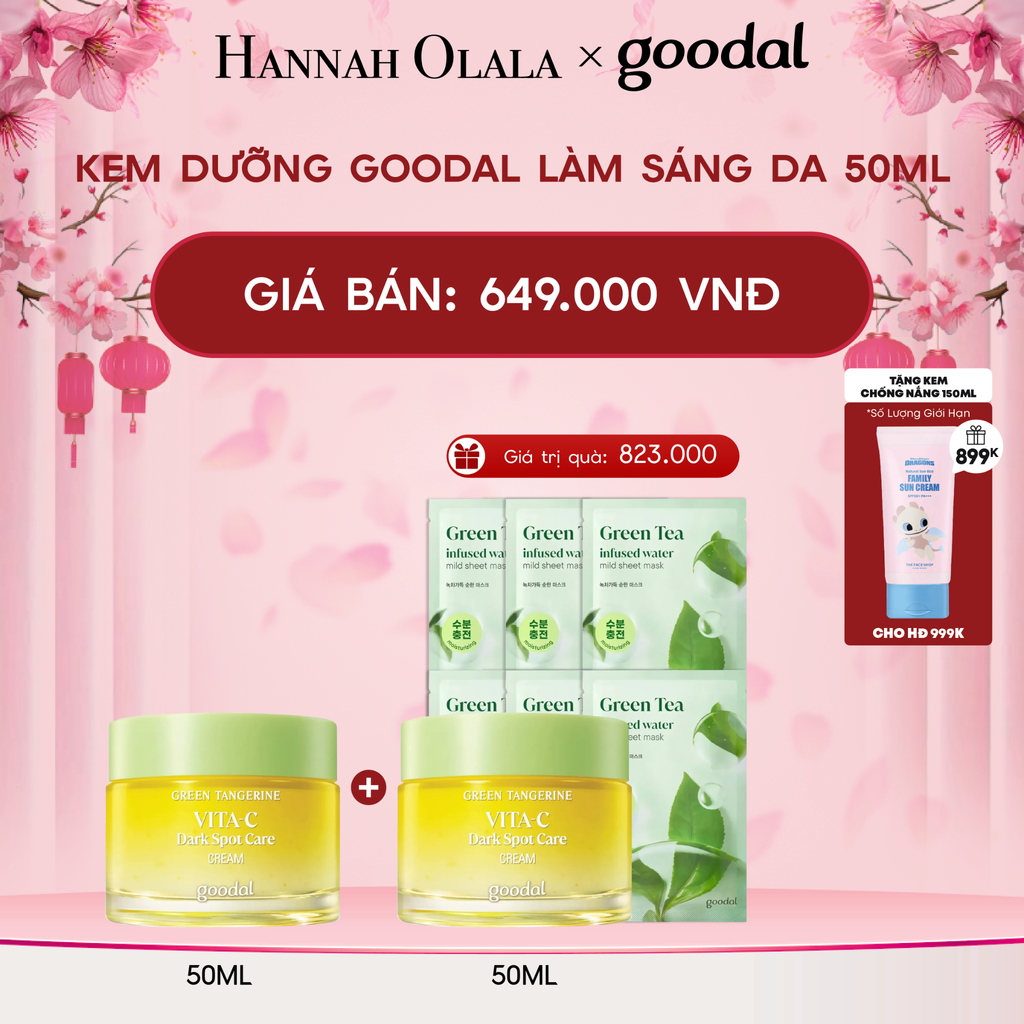  DEAL 4: KEM DƯỠNG GOODAL LÀM SÁNG DA 50ML 