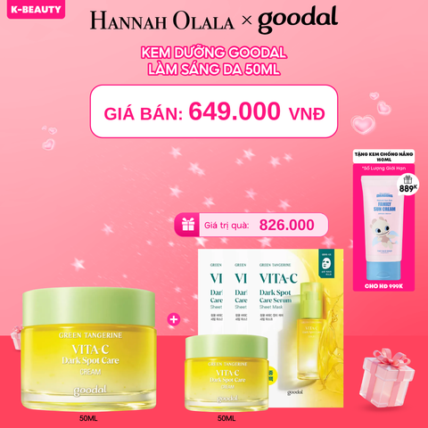  DEAL 3: KEM DƯỠNG GOODAL LÀM SÁNG DA 50ML 