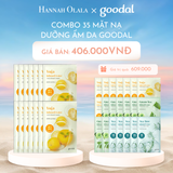  C351_DEAL 2: COMBO 35 MẶT NẠ DƯỠNG ẨM, LÀM SÁNG DA GOODAL 20G 