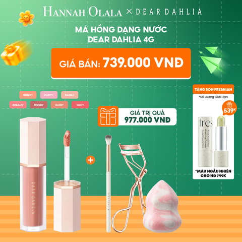  C66_DEAL 1: MÁ HỒNG DẠNG NƯỚC DEAR DAHLIA 4G 