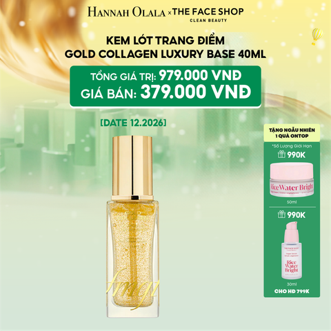  E104_DEAL 12: [DATE 12.2026] [FMGT] KEM LÓT TRANG ĐIỂM GOLD COLLAGEN LUXURY BASE 40ML 