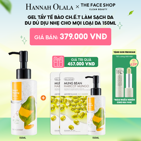  C137_DEAL 7: GEL TẨY TẾ BÀO CH.Ế.T LÀM SẠCH DA ĐU ĐỦ DỊU NHẸ CHO MỌI LOẠI DA 150ML 