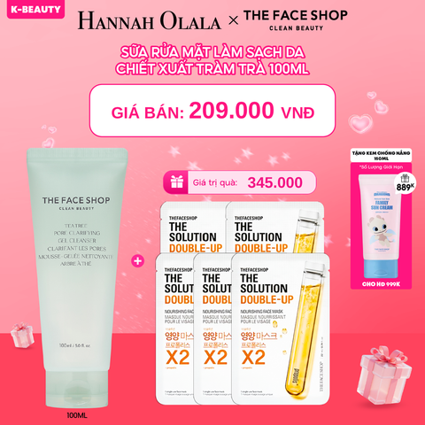  DEAL 7: SỮA RỬA MẶT LÀM SẠCH DA CHIẾT XUẤT TRÀM TRÀ 100ML 