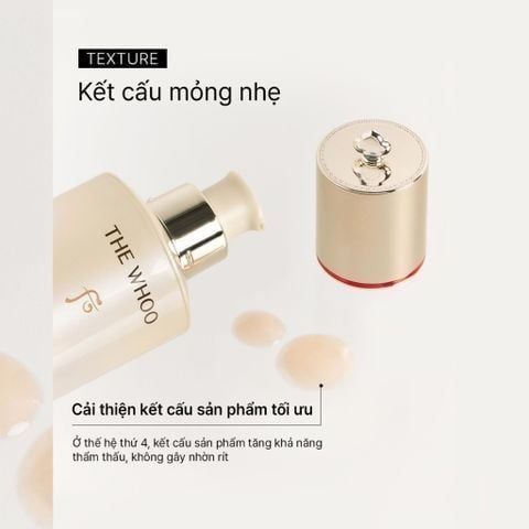  TINH CHẤT TỰ SINH NGỪA LÃO HÓA THẾ HỆ THỨ 4 THE WHOO BICHUP ULTIMATE RECOVERY YOUTH SERUM 50ML - A95 