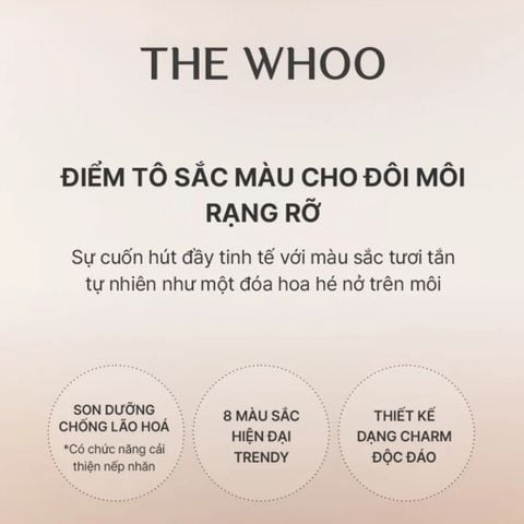  ĐỘC QUYỀN HANNAH OLALA - CUSHION NGỪA LÃO HÓA WHOO CHEONGIDAN ESSENCE CUSHION SPF50+/PA+++ - MÀU 21 