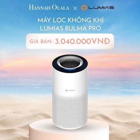  C589_DEAL 12: MÁY LỌC KHÔNG KHÍ LUMIAS BULMA PRO 