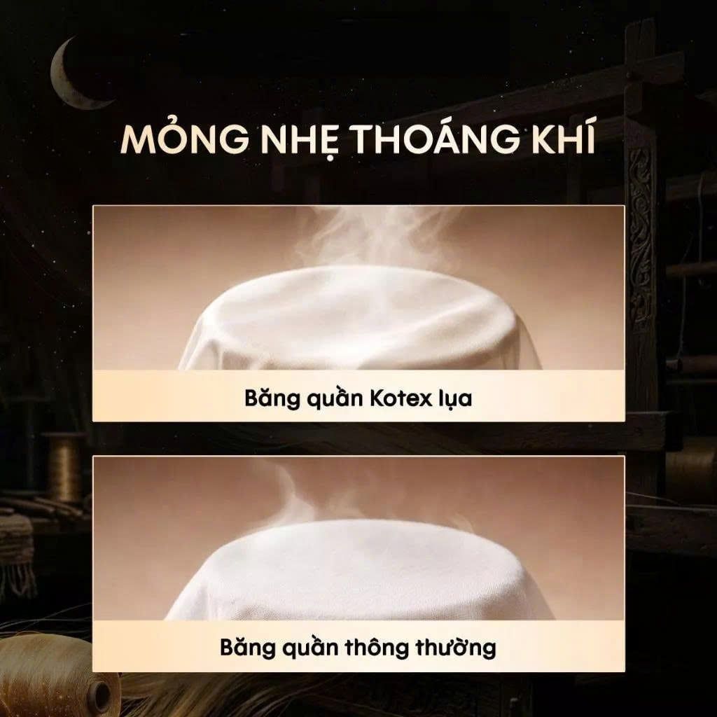  COMBO 16 BĂNG VỆ SINH KOTEX BAN ĐÊM DẠNG QUẦN SILKY CICADA CỠ M/L 2 MIẾNG - A472 
