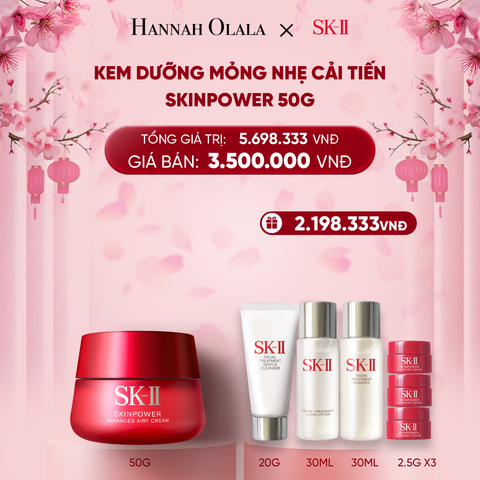  DEAL 5: KEM DƯỠNG MỎNG NHẸ CẢI TIẾN SKINPOWER 50G 
