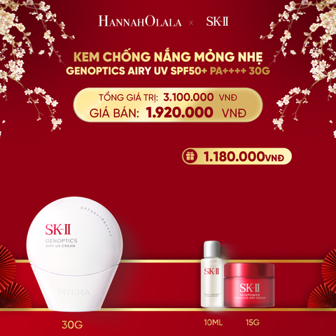  DEAL 12: KEM CHỐNG NẮNG MỎNG NHẸ AIRY UV 30G 