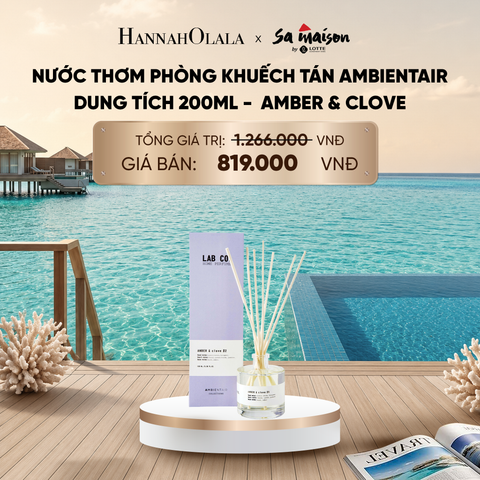  NƯỚC THƠM PHÒNG KHUẾCH TÁN AMBIENTAIR, DUNG TÍCH 200ML - DEAL 3_ D2079 