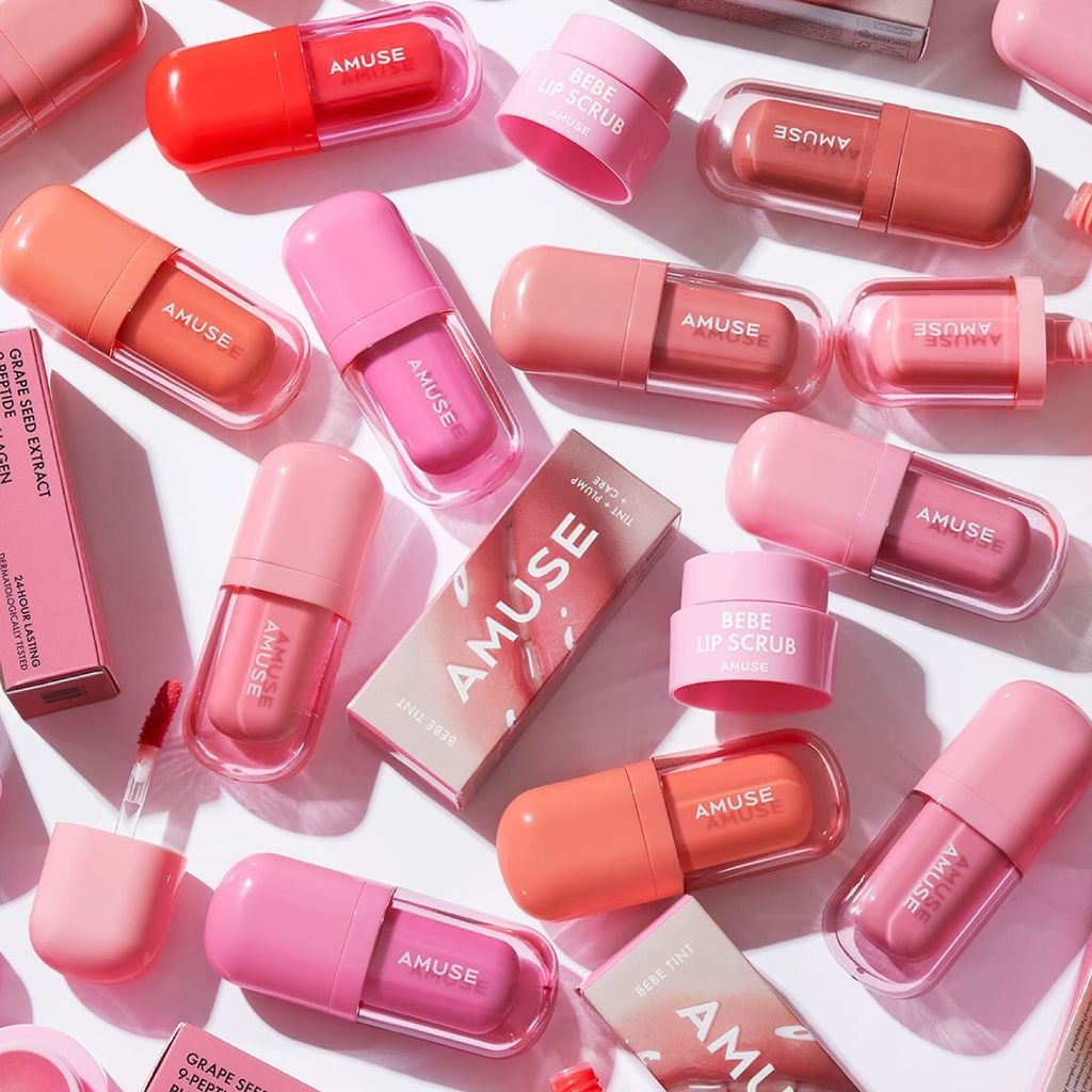  DEAL 1: SON TINT BÓNG THUẦN CHAY AMUSE BEBE TINT 3.8G 