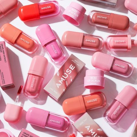  SON DƯỠNG BÓNG THUẦN CHAY AMUSE BEBE TINT 3.8G 