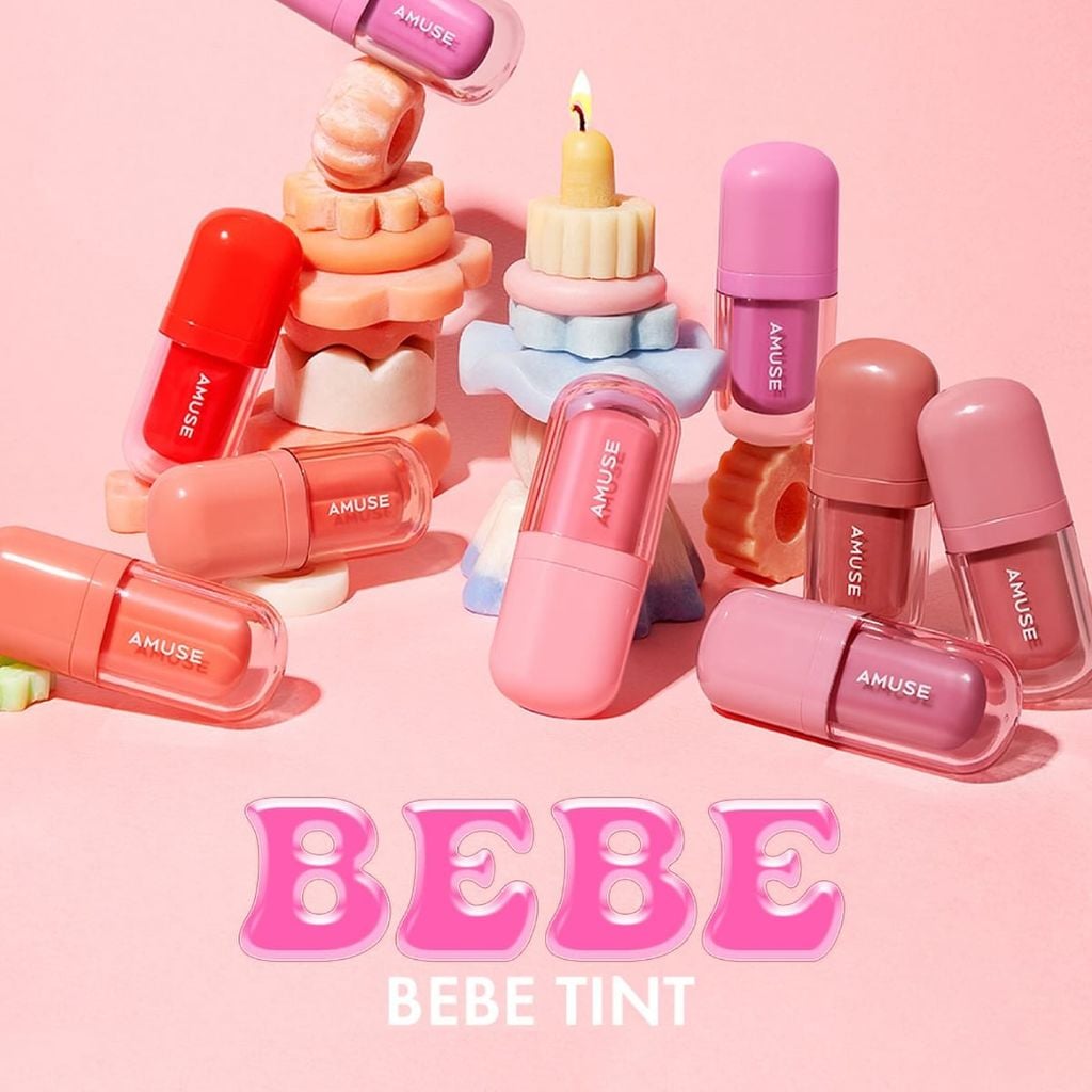  E1_DEAL 1: SON DƯỠNG BÓNG THUẦN CHAY AMUSE BEBE TINT 3.8G 