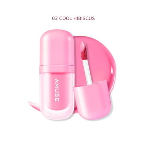  [DATE 11.2026] COMBO 2 SON NƯỚC BÓNG THUẦN CHAY AMUSE BEBE TINT 3.8G 