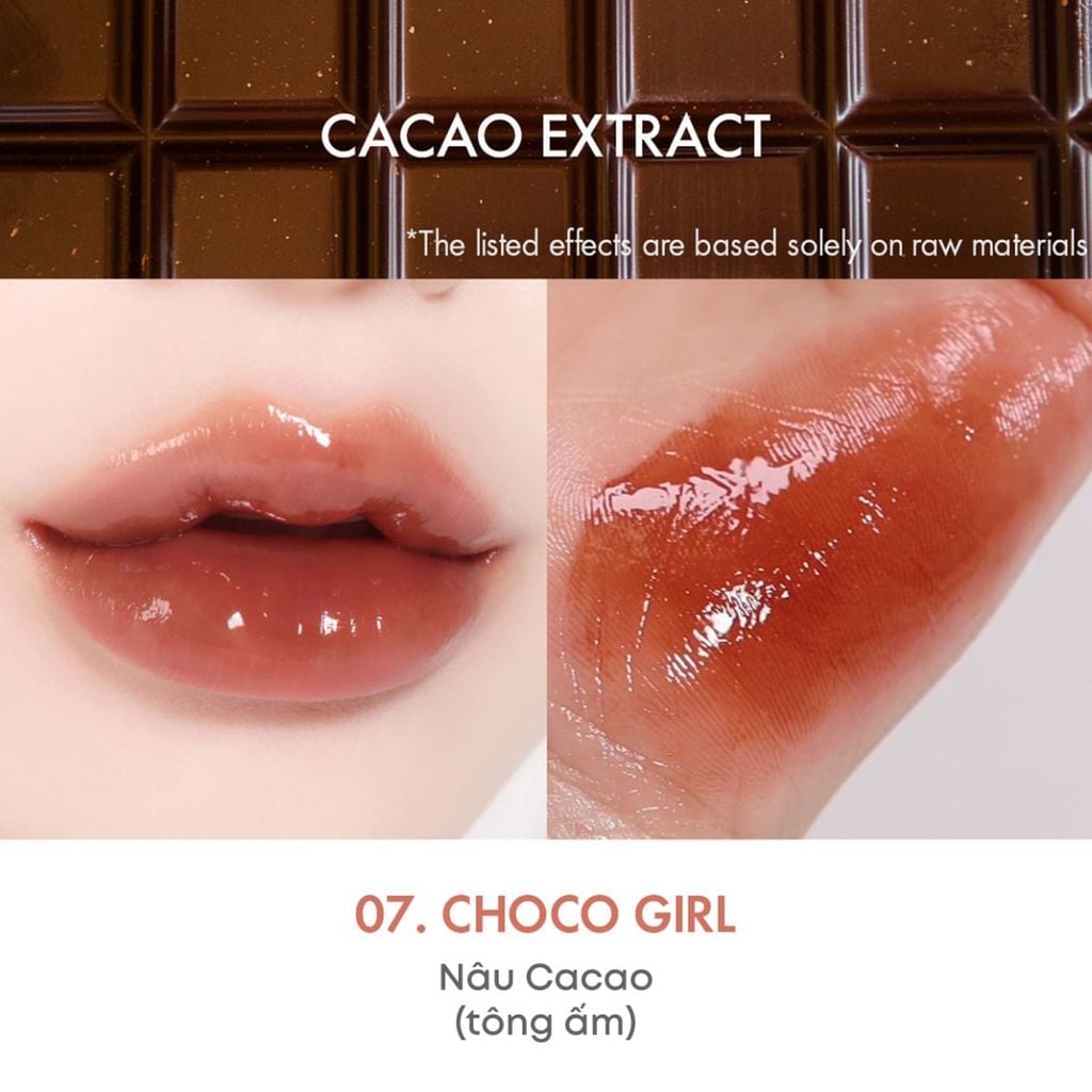  COMBO 2 SON DƯỠNG BÓNG THUẦN CHAY AMUSE BEBE TINT 3.8G 