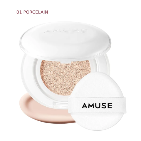  C29_DEAL 5: PHẤN NƯỚC AMUSE CHE PHỦ KHUYẾT ĐIỂM THUẦN CHAY SPF40 PA++ 15G 