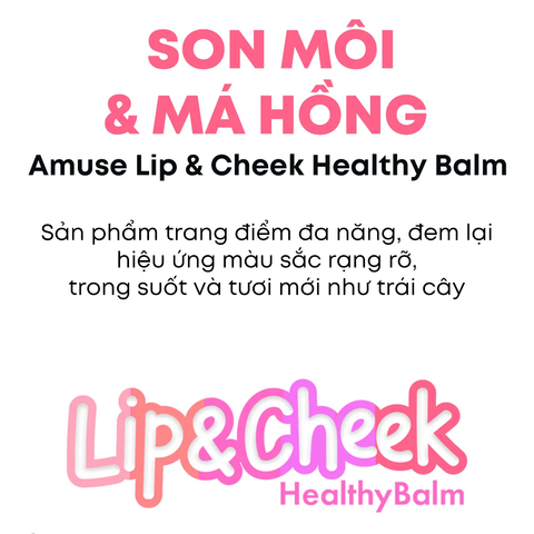  E581_DEAL 4: SON MÔI & MÁ HỒNG AMUSE MỊN LÌ THUẦN CHAY 3G 