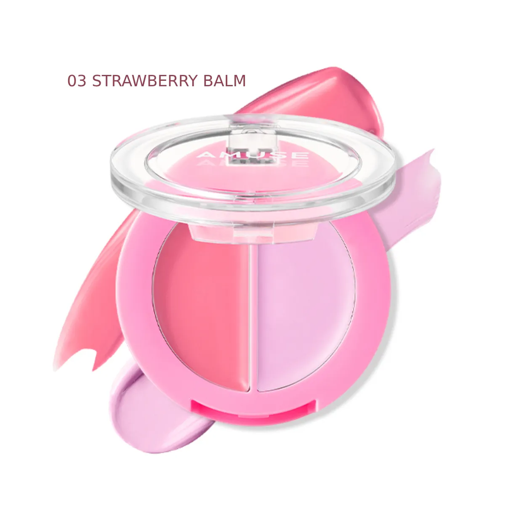  E20_DEAL 4: SON MÔI & MÁ HỒNG AMUSE MỊN LÌ LIP & CHEEK HEALTHY BALM 3G 