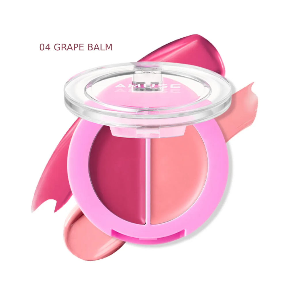  E20_DEAL 4: SON MÔI & MÁ HỒNG AMUSE MỊN LÌ LIP & CHEEK HEALTHY BALM 3G 