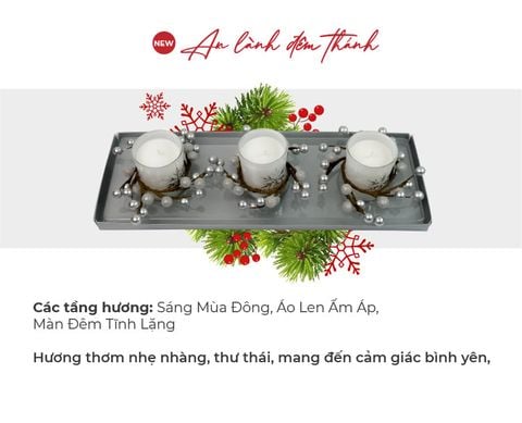  DEAL 8: MUA COMBO 2 SET NẾN GIÁNG SINH ZENME 