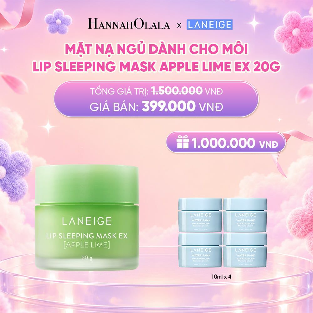  DEAL 4: MẶT NẠ NGỦ DÀNH CHO MÔI LANEIGE LIP SLEEPING MASK 20G (CHỌN MÙI HƯƠNG)_ A59 
