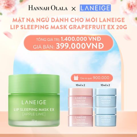  M120_DEAL 2: MẶT NẠ NGỦ DÀNH CHO MÔI LANEIGE LIP SLEEPING MASK 20G (CHỌN MÙI HƯƠNG) 