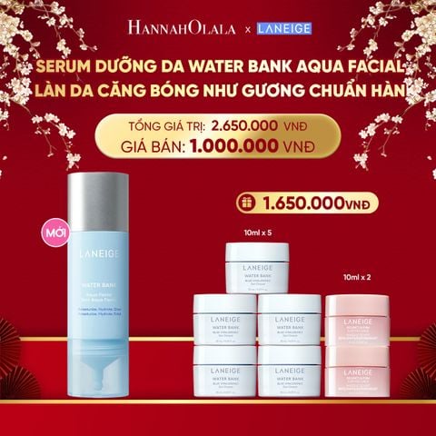  DEAL 17: MỚI - LANEIGE WATER BANK AQUA FACIAL 30 ML 