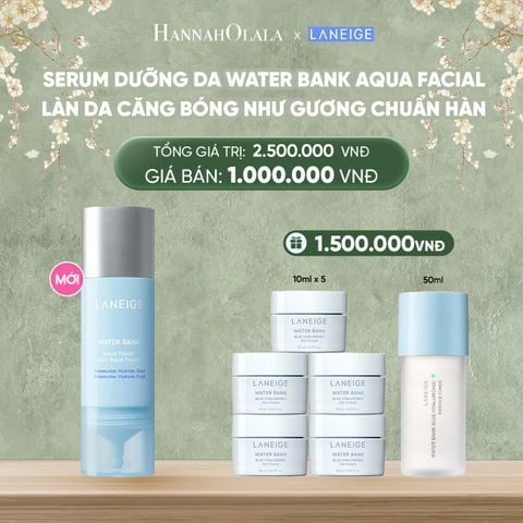  DEAL 17: MỚI - LANEIGE WATER BANK AQUA FACIAL 30 ML 