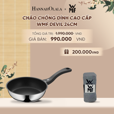  CHẢO CHỐNG DÍNH CAO CẤP WMF DEVIL 24CM - A1614 