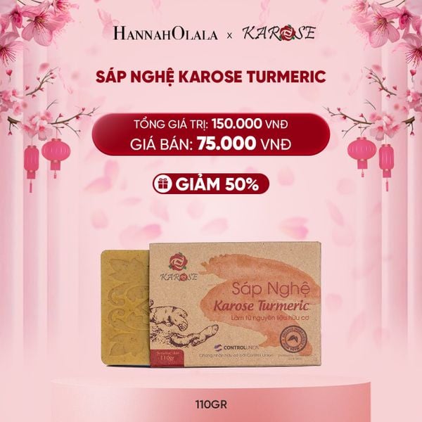 DEAL 12: SÁP NGHỆ KAROSE TURMERIC 110GR 