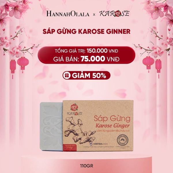  DEAL 13: SÁP GỪNG KAROSE GINNER 110GR 