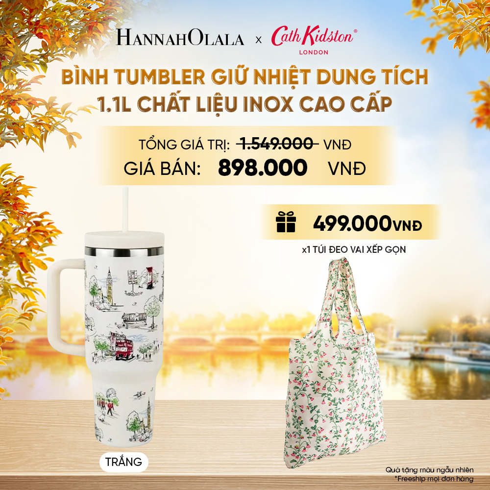  BÌNH TUMBLER GIỮ NHIỆT CATH KIDSTON DUNG TÍCH 1.1L CHẤT LIỆU INOX CAO CẤP - E262 